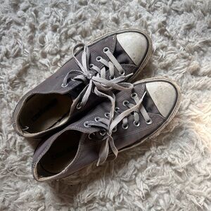 Converse Kids Charcoal Sneakers